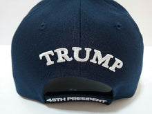 Load image into Gallery viewer, MAGA 45th President Donald Trump Seal Make America Great Again Hat Navy Blue - trump store 2020