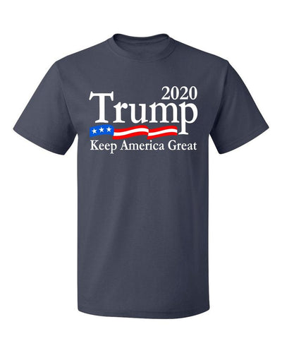 Trump 2020 Keep America Great USA Flag - Men's T-shirt - trump store 2020
