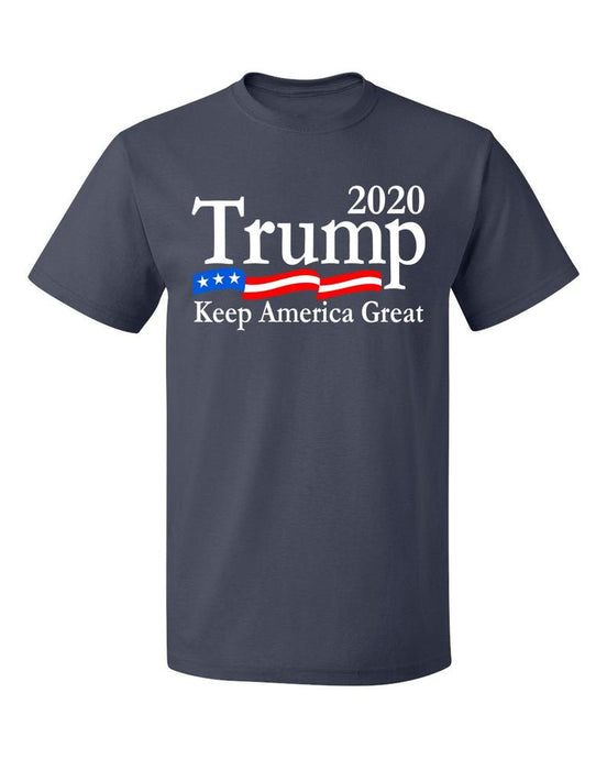 Trump 2020 Keep America Great USA Flag - Men's T-shirt - trump store 2020