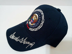 MAGA 45th President Donald Trump Seal Make America Great Again Hat Navy Blue - trump store 2020
